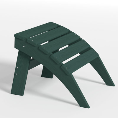 Repose-pieds pliant pour chaise Adirondack - repose-pieds en PEHD toutes saisons pour l'extérieur