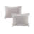 Ensemble d'édredon 100% coton 3 pièces Taupe-1046568758