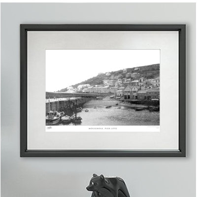 Mousehole, Pier C1955 - Single Picture Frame Print