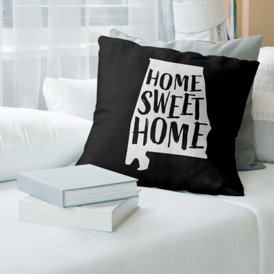 Coussin Home Sweet Alabama