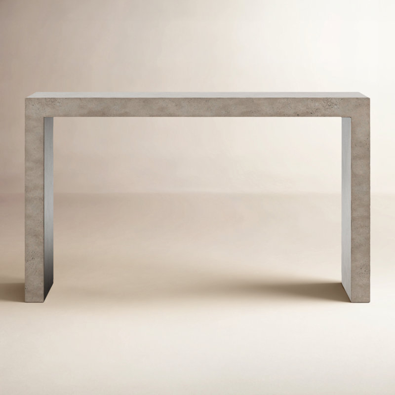 Mixx 55'' W Console Table, Dark Gray