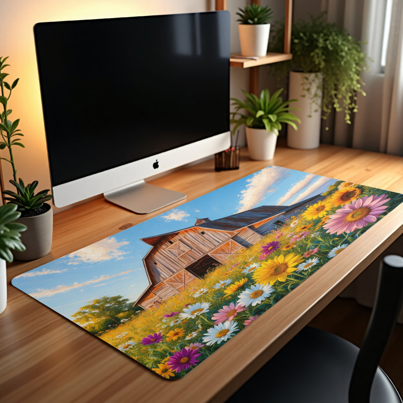 Polyester Desk Pad, 23.6x13.8