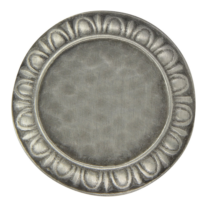 Classic Circle Knob, Antique Pewter