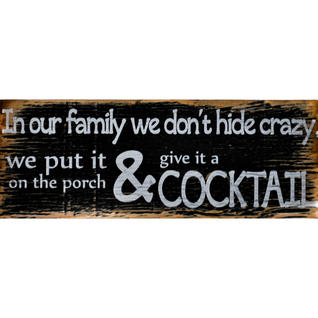 Plainsboro Text & Numbers Box Signs & Plaques Winston Porter