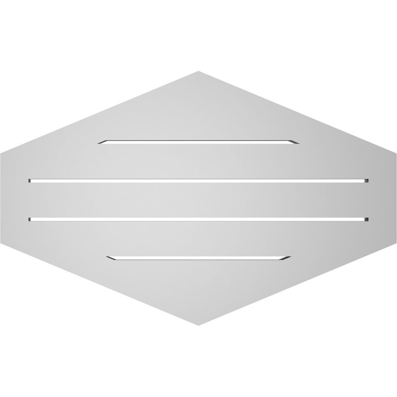 Pente verticale verticale en uréthane 5 pi, H 18 po x l 28 po x P 1,5 po