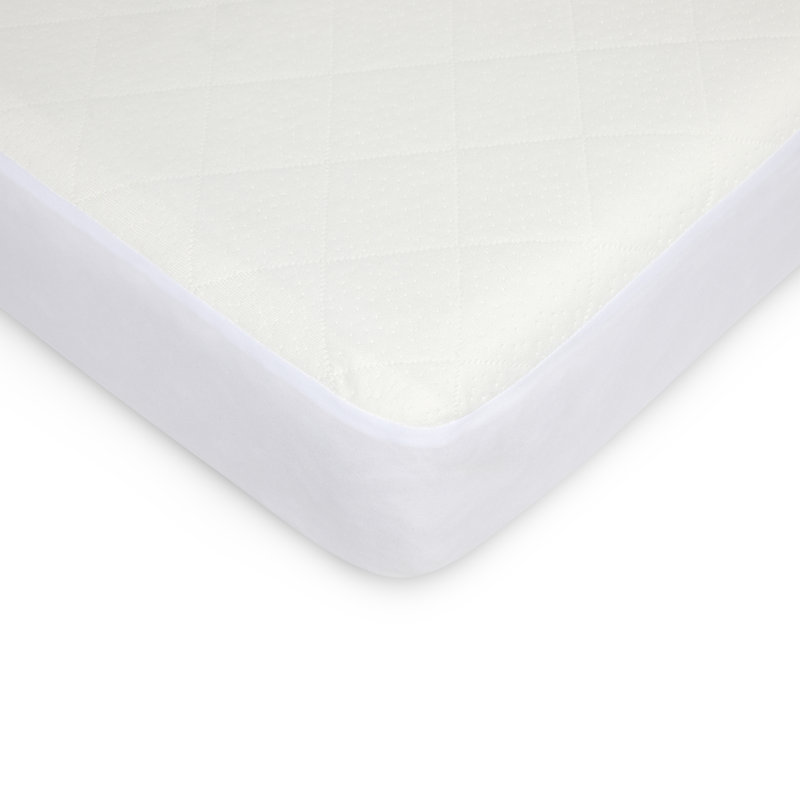Lit de bébé convertible 5-en-1 Benton, Galet, Lit de bébé + matelas + protecteur