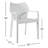 Adrian Stacking Patio Dining Armchair-463204977