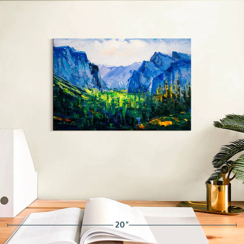 Acrylique Alvord Yosemite, H 8 po x l 12 po
