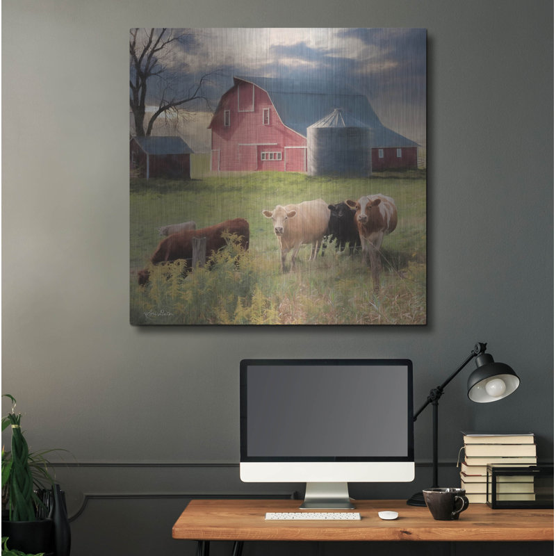 «Wyoming Sunset» par Lori Deiter sur, H 36 po x l 36 po