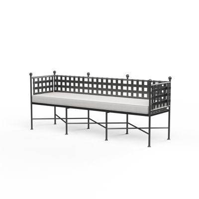 Provence Wrought Iron Garden Bench by Sunset West