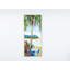 Art mural sur toile 47 "x 19" - charme artistique artistique peint à la main