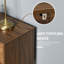 48 cm W Bedside Table