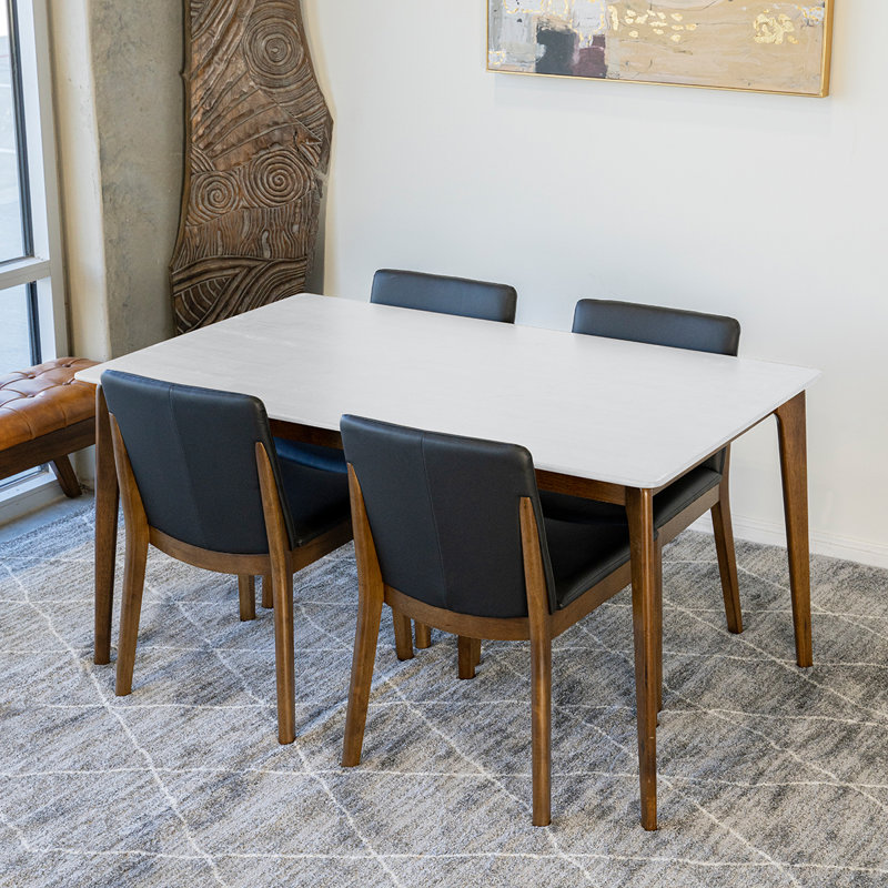 Ensemble repas pour 4 personnes Japon, Blanc