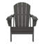 Chaise Adirondack d'extérieur avec porte-gobelet (ensemble de 4)-1620092329