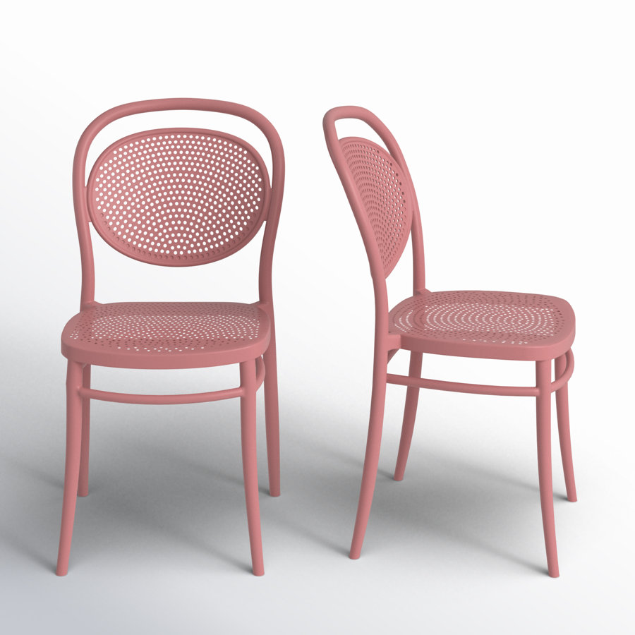 Farrah Stacking Patio Dining Side Chair