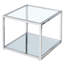 Harrie Glass Top Coffee Table-66151015-66151016