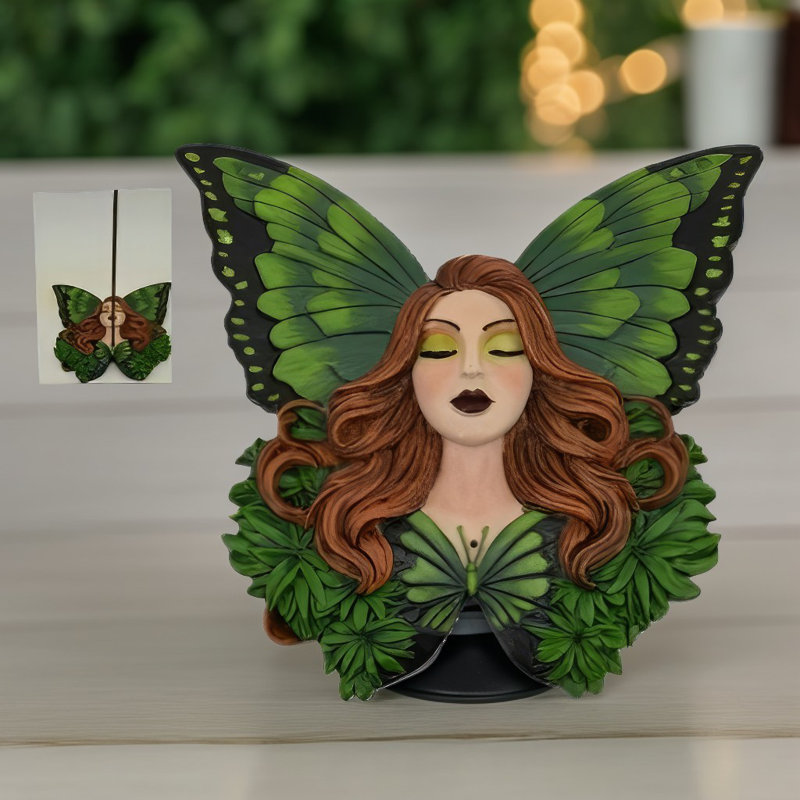 5.5"W Fairy Forest Incense Burner