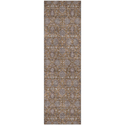 Premium Machine Washable Prisco Chocolate Rug