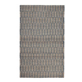 Monterey Jute / Sisal Striped Area Rug in Blue