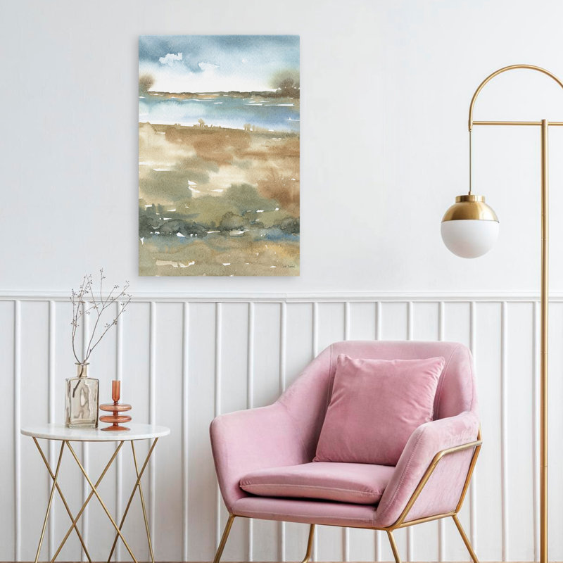 Contemporain et plage matinale de Cape Cod, H 24 po x l 16 po