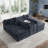 Upholstered Boneless Plush Corduroy Compression Sofa Sponge Cloud Sofa For Living Room & Lounge Areas-117494351