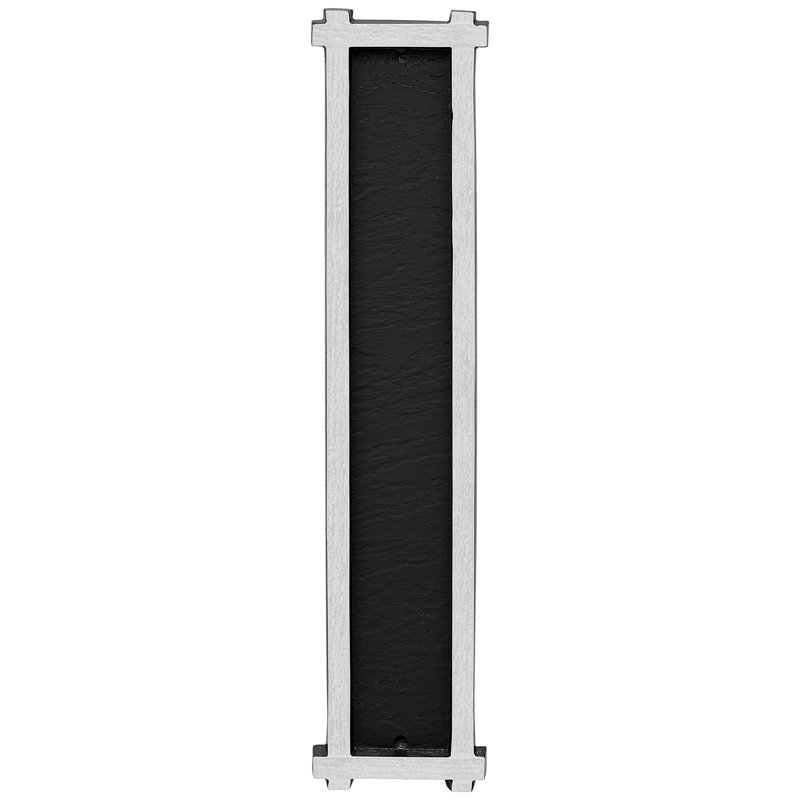 Rectangle Wall Plaque, Black/White