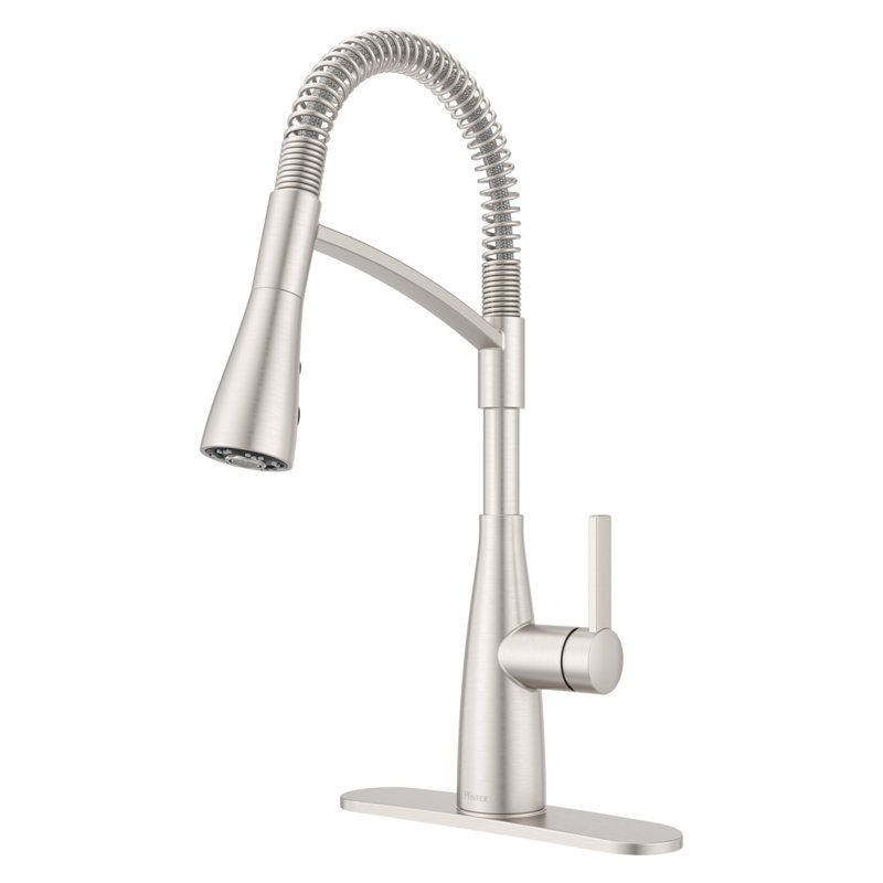 Pull Down Single Handle Kitchen Faucet