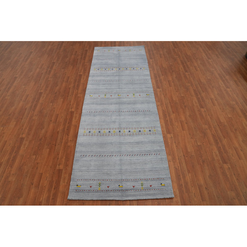 Tapis de couloir tribal oriental 4x11