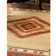 Tapis beige / rouge Oswego