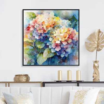 Blue Green Hydreangea - Hydrangea Wall Art