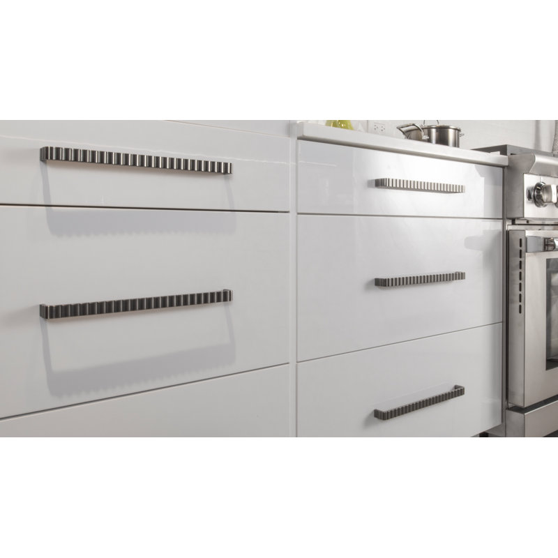 Natoma 12" Center to Center Bar Pull, Polished Chrome