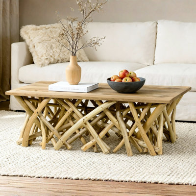 Table basse 39,5 "Teakwood