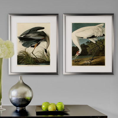 " Audobon Set 2 " 2 - Pieces