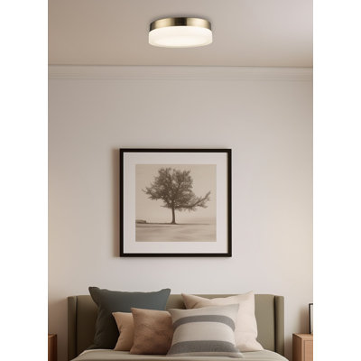Bahoque Glass LED Flush Mount