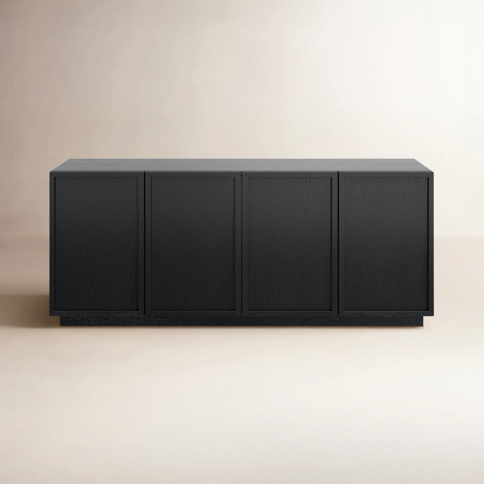 Hudson 58" TV Stand, Black