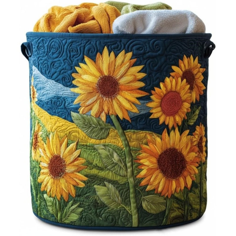 Panier à linge brodé, MRX
