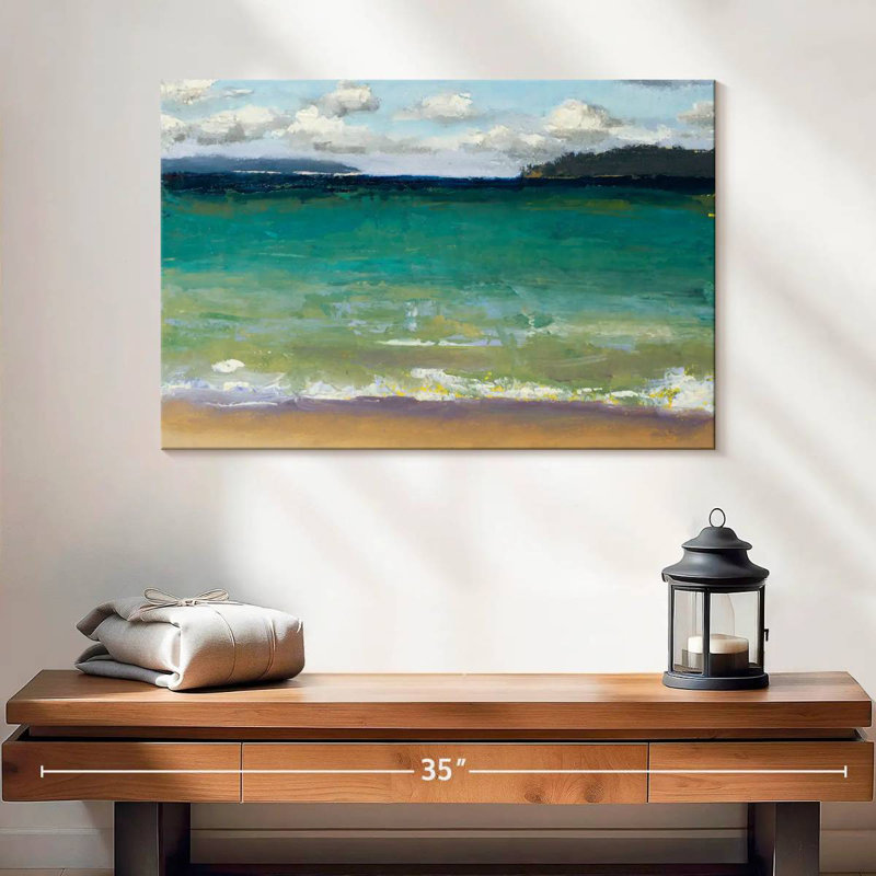 Gillard Caribbean Beaches, 16" H x 24" W