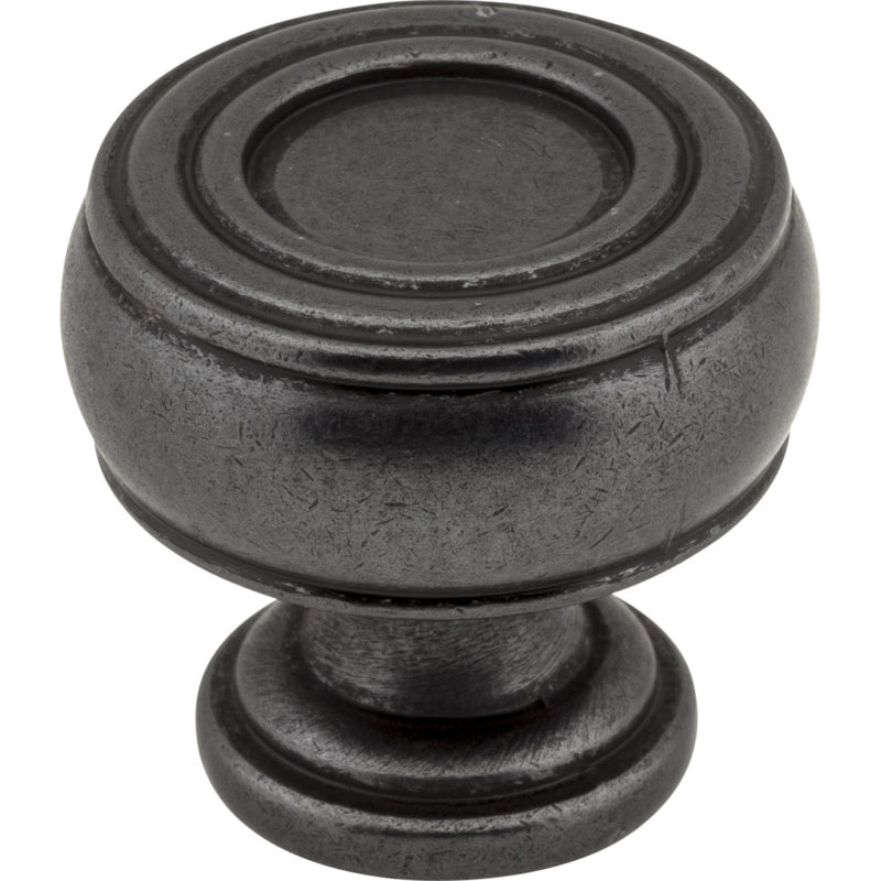 Bremen II Round Knob, Gun Metal