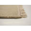 Tapis brun / crème en laine tissé à plat à la main à motif rectangulaire New 5 pi x 8 pi New Ashford