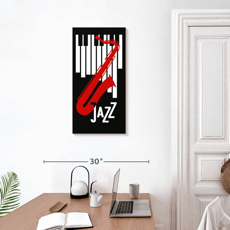 Jazz Keys, H 30 po x l 15 po