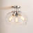 Breena 13" W 3-Light Dimmable Semi-Flush Mount-518735797-418807637