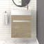Ensemble de meuble-lavabo mural simple 18 po-1791257393