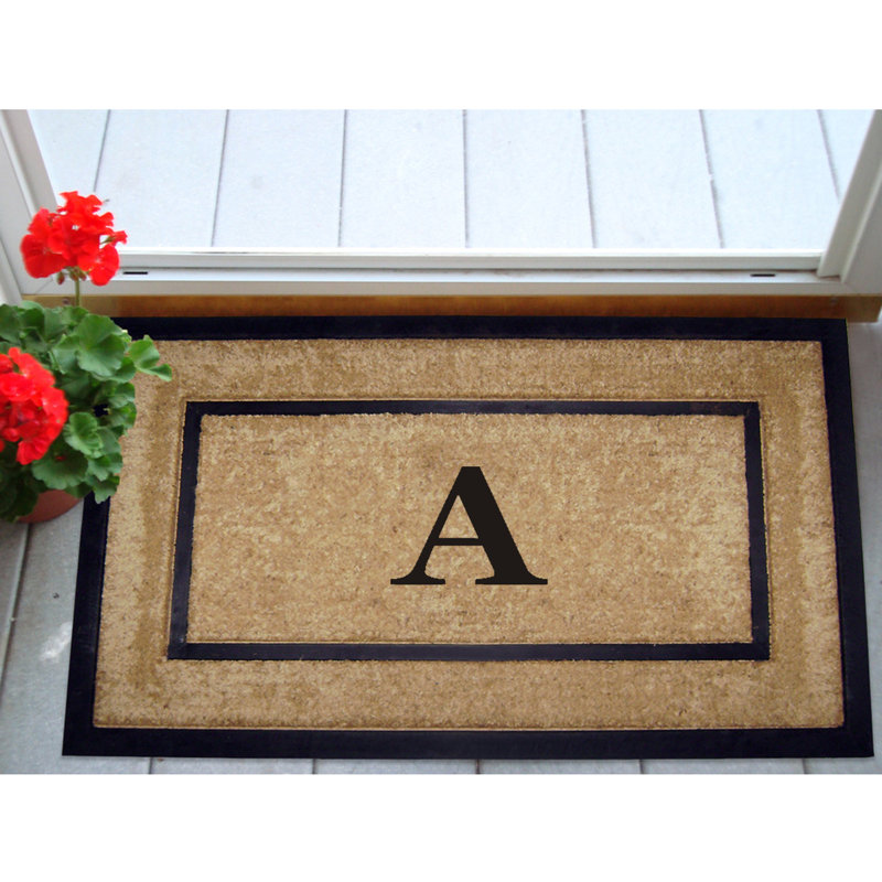 Tapis de porte antidérapant pour l'extérieur, A, L 22 po x L 36 po