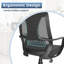 Maurita Mesh Gaming Chair with Headrest