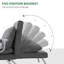 Canapé-lit pliant convertible 5 positions HOMcom