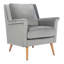 Fauteuil large en velours 28,74 po-1120701219