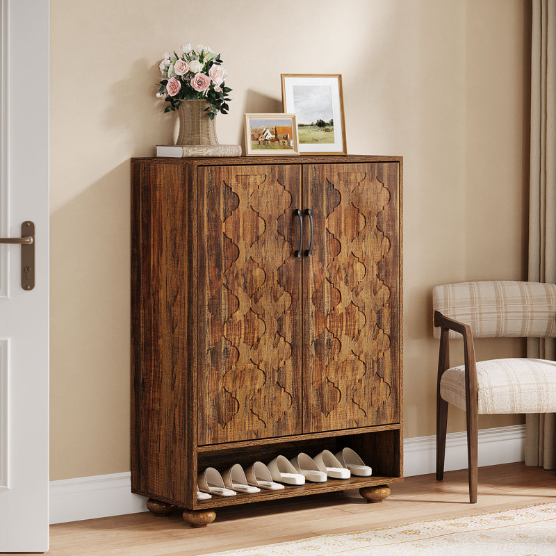 20 Pair Shoe Storage Cabinet