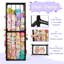 Rangement pour peluches, genre zoo, gain de place, organisateur en PVC pour peluches