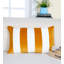 Striped Velvet Lumbar Throw Pillow-98481012