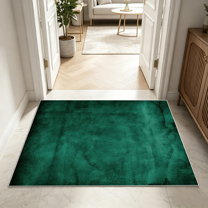 Gradient abstract style carpet, vintage distressed texture floor rug, soft washable low-pile carpet, suitable for living rooms, bedrooms, offices, home decoration